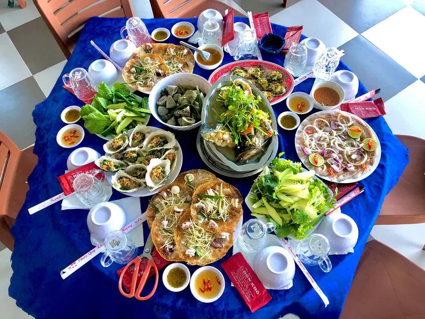 Những món ăn ngon tại Hòn Khô Quy Nhơn