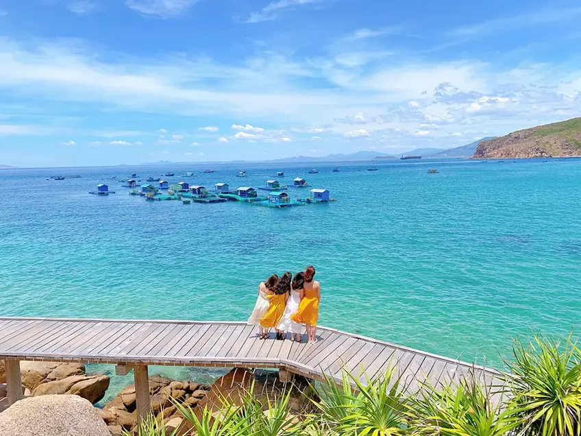 Các địa điểm sống ảo đang nổi tại Hòn Khô